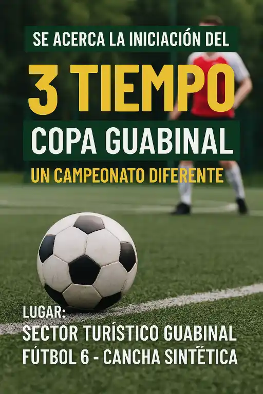 Nace la 1ª Copa 3 Tiempo Recargado: fútbol, turismo y una experiencia diferente